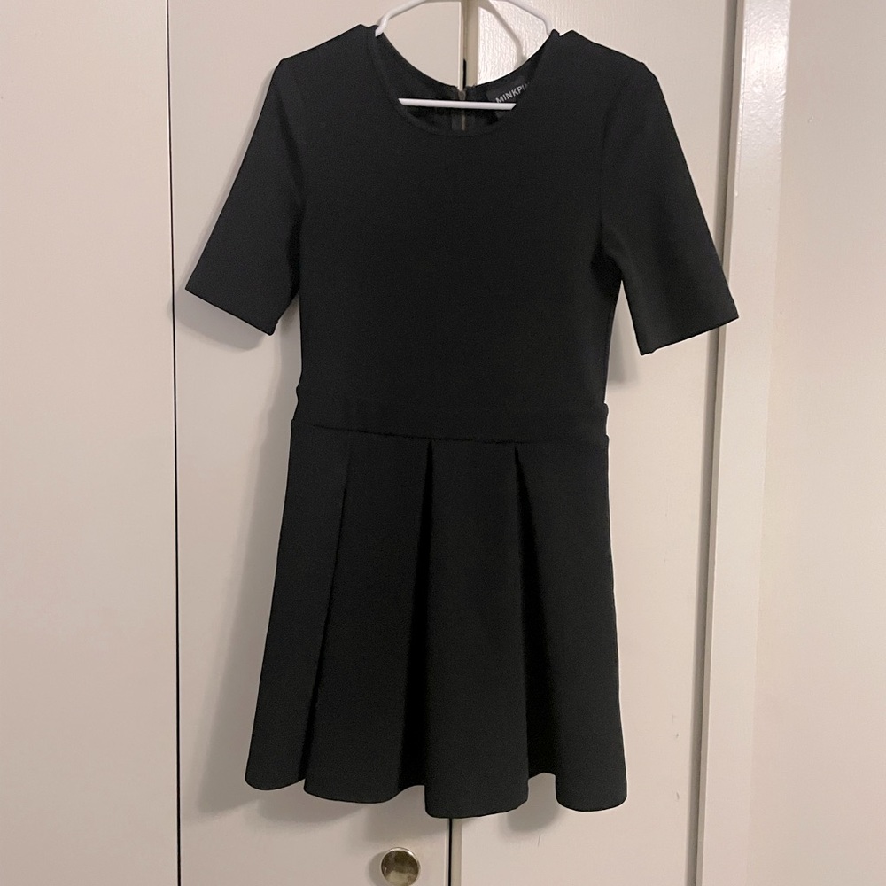 MINKPINK black skater dress